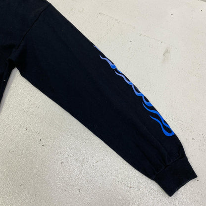 HIDE AND SEEK | ハイドアンドシーク CarService L/S Tee-1 長袖Ｔシャツ HSCS-010425 ブラック サイズ：L【加古川店】