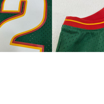シアトル・スーパーソニックス ゲイリー・ペイトン NBA 95/96ﾕﾆﾌｫｰﾑ サイズ:XL【加古川店】