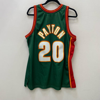 シアトル・スーパーソニックス ゲイリー・ペイトン NBA 95/96ﾕﾆﾌｫｰﾑ サイズ:XL【加古川店】