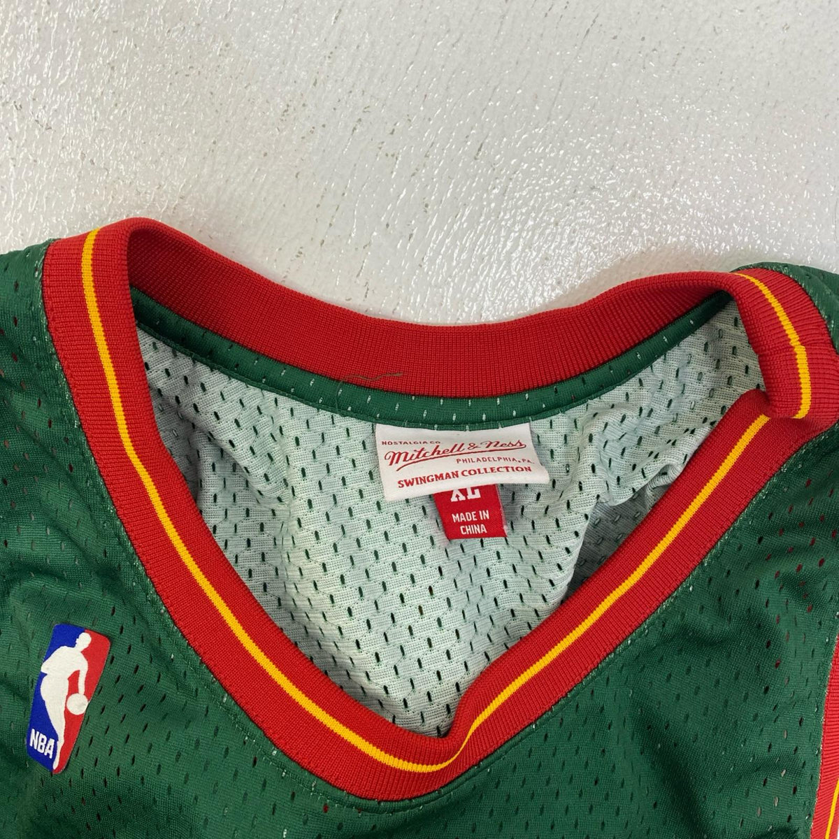シアトル・スーパーソニックス ゲイリー・ペイトン NBA 95/96ﾕﾆﾌｫｰﾑ サイズ:XL【加古川店】