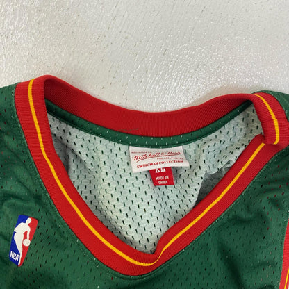 シアトル・スーパーソニックス ゲイリー・ペイトン NBA 95/96ﾕﾆﾌｫｰﾑ サイズ:XL【加古川店】