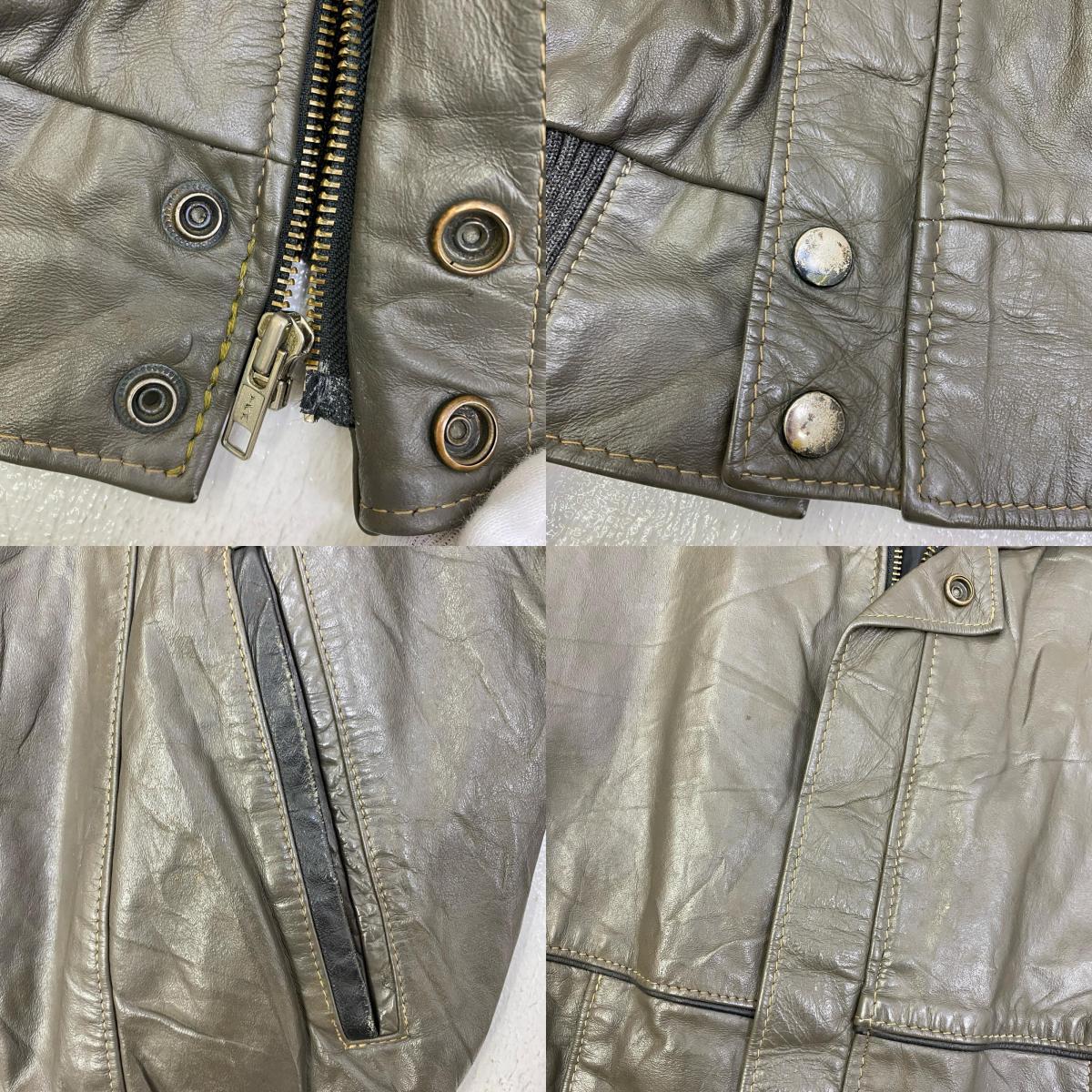 VINTAGE衣料 | ヴィンテージイリョウ sears・leather shop レザー グレー サイズ：40【加古川店】