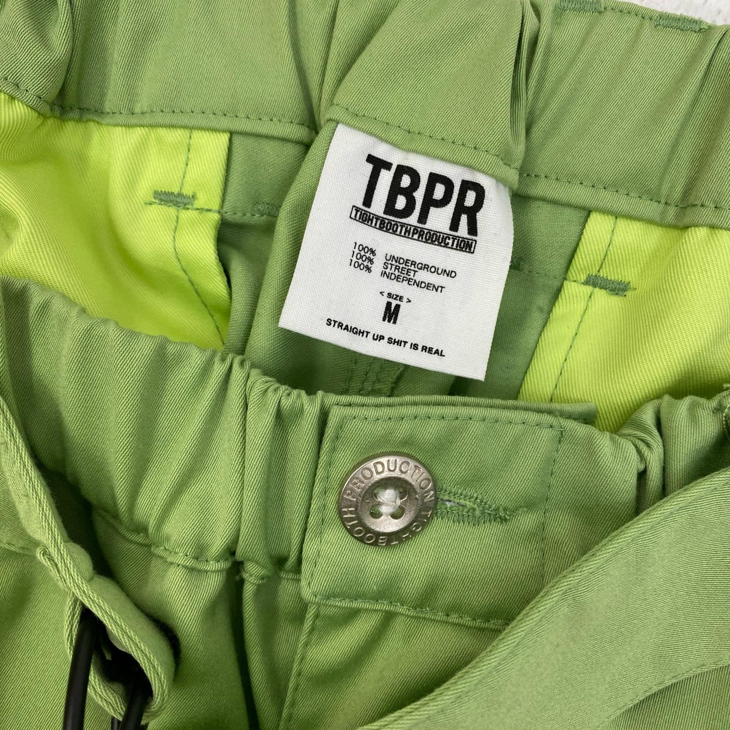 TIGHTBOOTH PRODUCTION | タイトブースプロダクション BAGGY SLACKS その他ボトムス ライトグリーン サイズ：M【加古川店】