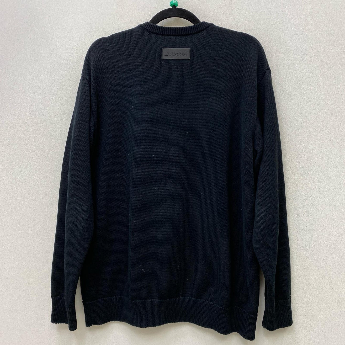 FCRB | エフシーアールビー オーセンティックロゴ ニット FCRB-240087 ブラック サイズ：M【加古川店】