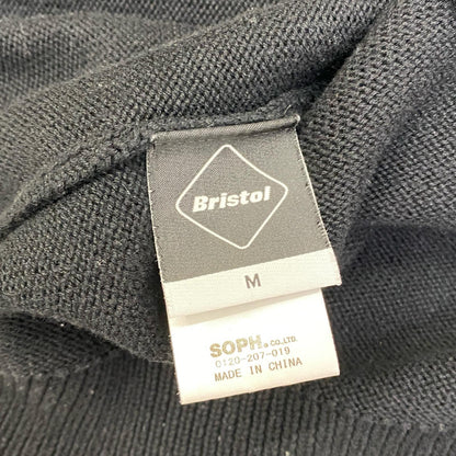 FCRB | エフシーアールビー オーセンティックロゴ ニット FCRB-240087 ブラック サイズ：M【加古川店】