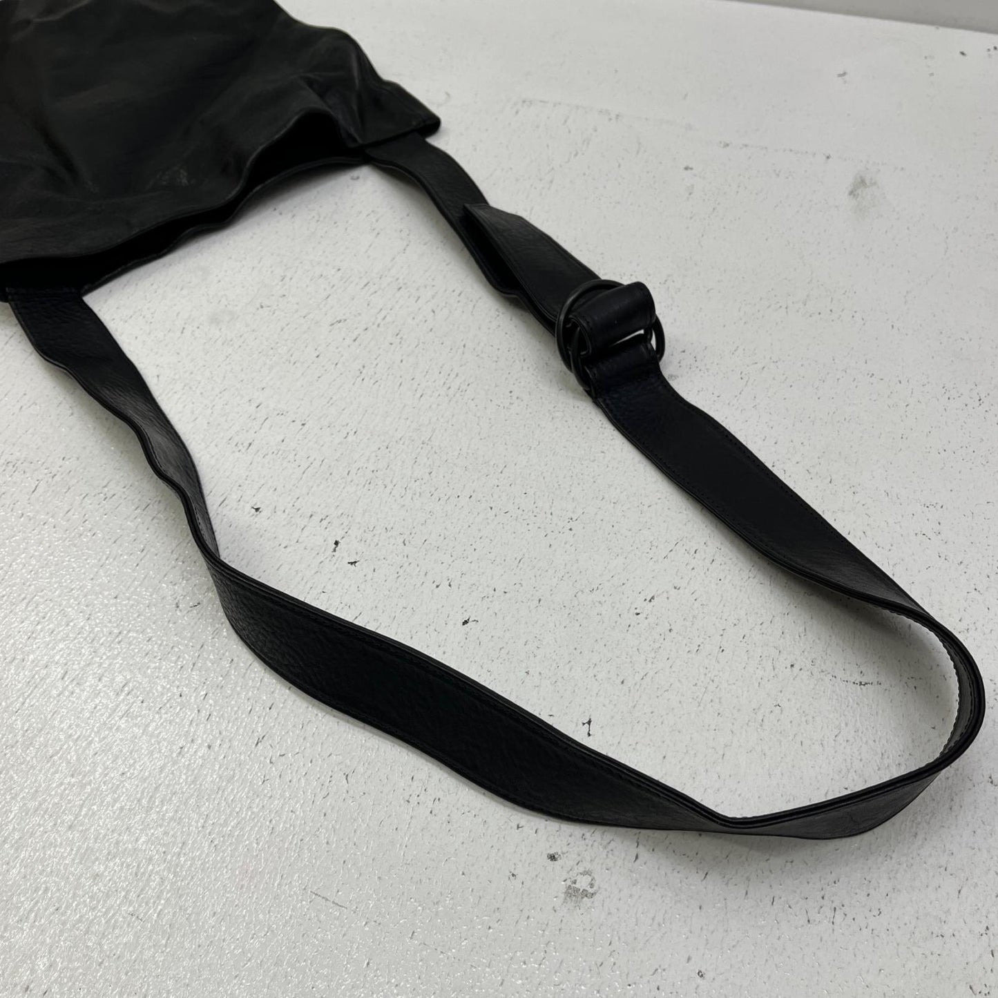 BACKLASH | バックラッシュ leather shoulder bag ショルダーバッグ ブラック【加古川店】