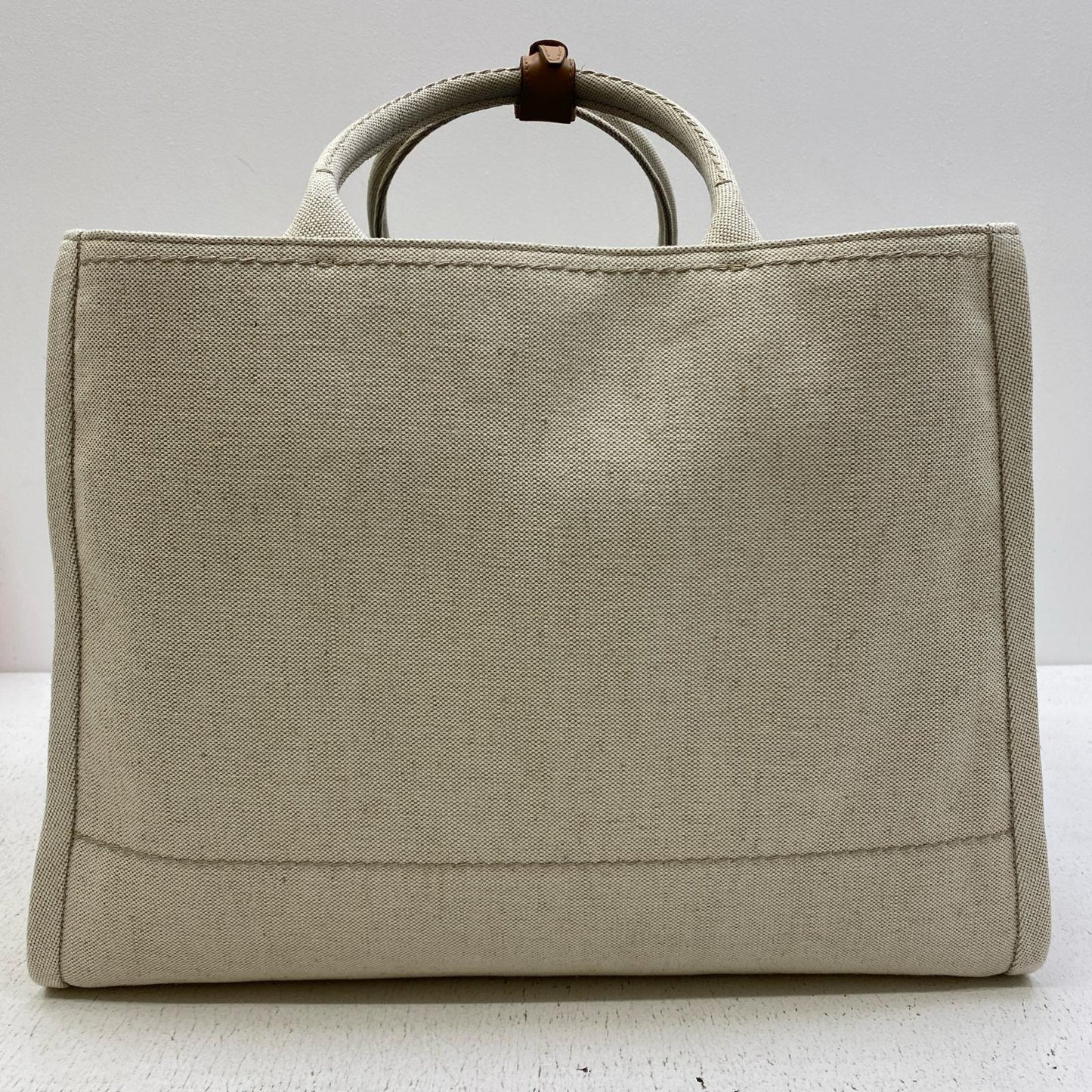 PRADA | プラダ カナパ ラージ トートバッグ 2VG125 ホワイト【加古川店】