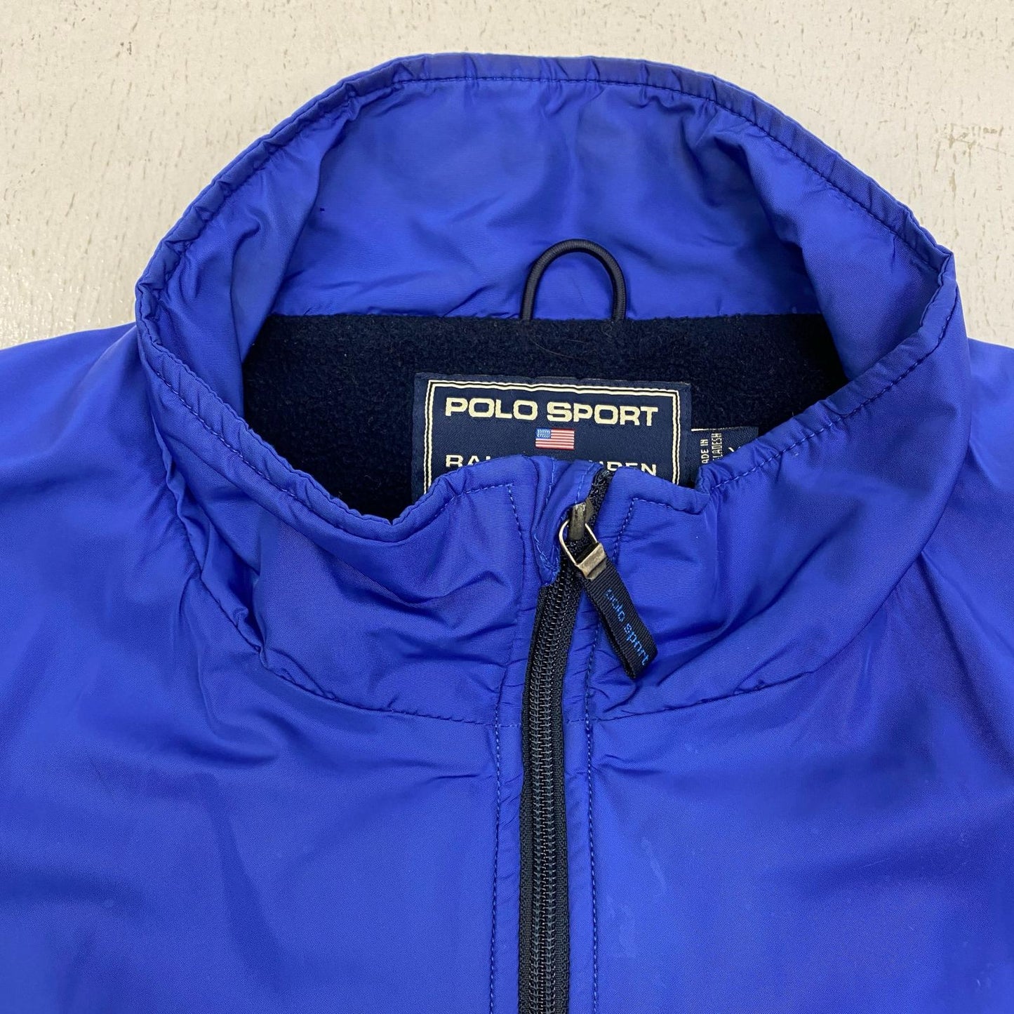 POLO RALPH LAUREN | ポロ・ラルフローレン 裏地フリース ナイロンジャケット ネイビー サイズ：XL【加古川店】