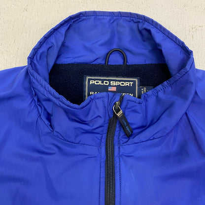 POLO RALPH LAUREN | ポロ・ラルフローレン 裏地フリース ナイロンジャケット ネイビー サイズ：XL【加古川店】
