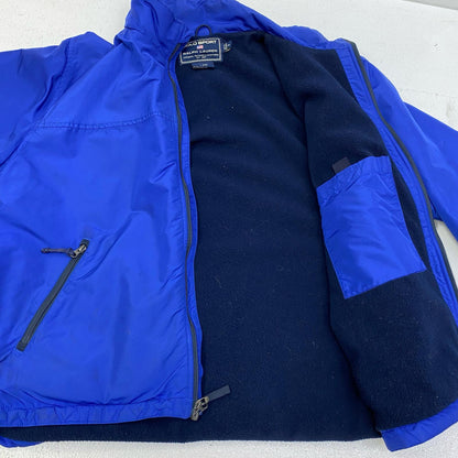 POLO RALPH LAUREN | ポロ・ラルフローレン 裏地フリース ナイロンジャケット ネイビー サイズ：XL【加古川店】