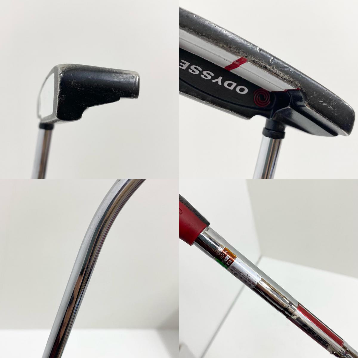 【ゴルフ用品】 ODYSSEY | オデッセイ シャフト長(in):約ソールトップからグリップエンドまで約34inch WHITE RIZE IX(2012) 約34インチ ヘッドカバー付き【加古川店】