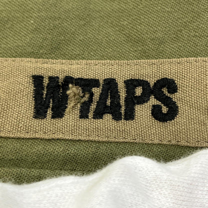 W)TAPS | ダブルタップス BUDS LS/SHIRT.COTTON.SATIN ミリタリージャケット 171WVDT-SHM01 カーキ サイズ：2【加古川店】