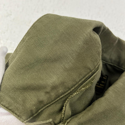 W)TAPS | ダブルタップス BUDS LS/SHIRT.COTTON.SATIN ミリタリージャケット 171WVDT-SHM01 カーキ サイズ：2【加古川店】