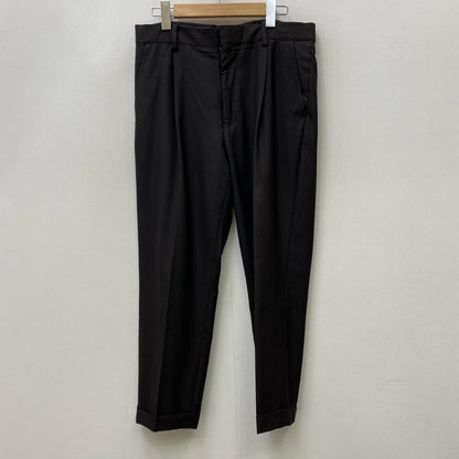 WACKOMARIA | ワコマリア DORMEUIL GLITTER PLEATED TROUSERS その他ボトムス 23SS-WMP-TR32 ブラウン サイズ：S【加古川店】