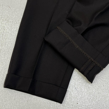 WACKOMARIA | ワコマリア DORMEUIL GLITTER PLEATED TROUSERS その他ボトムス 23SS-WMP-TR32 ブラウン サイズ：S【加古川店】