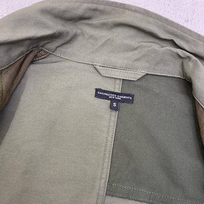 Engineered Garments | エンジニアードガーメンツ パッチワーク カバーオール カーキグリーン サイズ：S【加古川店】