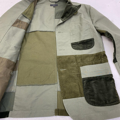 Engineered Garments | エンジニアードガーメンツ パッチワーク カバーオール カーキグリーン サイズ：S【加古川店】