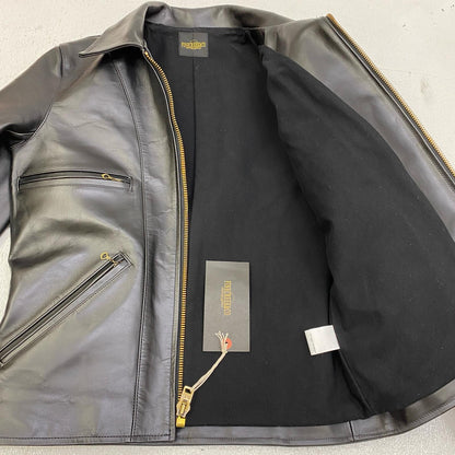 FINE CREEK ＆CO Freddy:single riders レザー ACJK012 ブラック サイズ：38【加古川店】