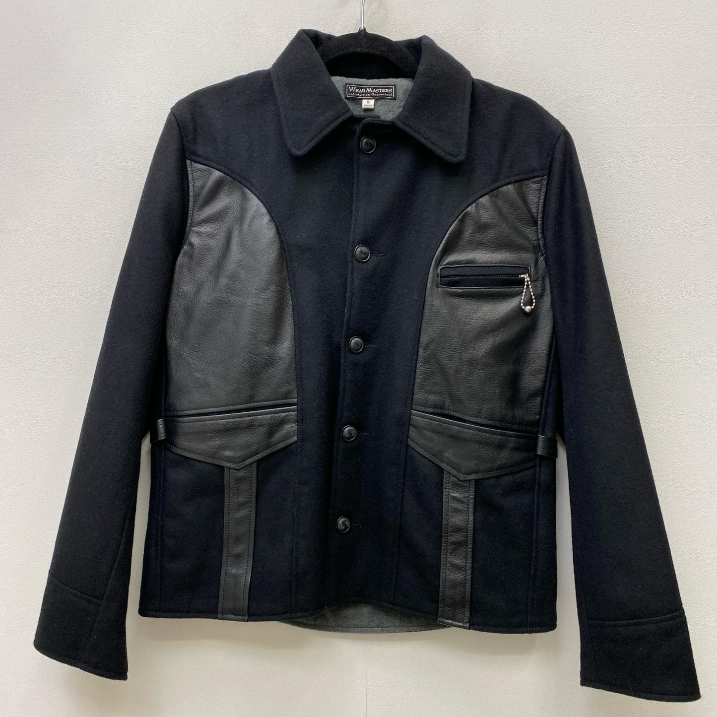 wear masters:lot:859 button sport jacket スタジャン ブラック サイズ：S【加古川店】