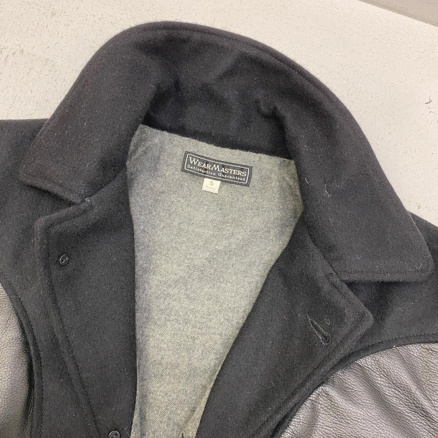 wear masters:lot:859 button sport jacket スタジャン ブラック サイズ：S【加古川店】