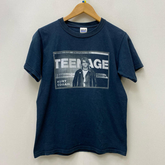nirvana kurt cobain:teenage anvil 半袖Ｔシャツ ブラック【加古川店】