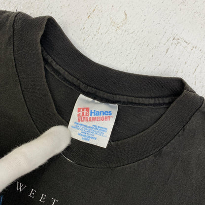 jimi hendrix:sweet angel hanes 半袖Ｔシャツ ブラック サイズ：L【加古川店】