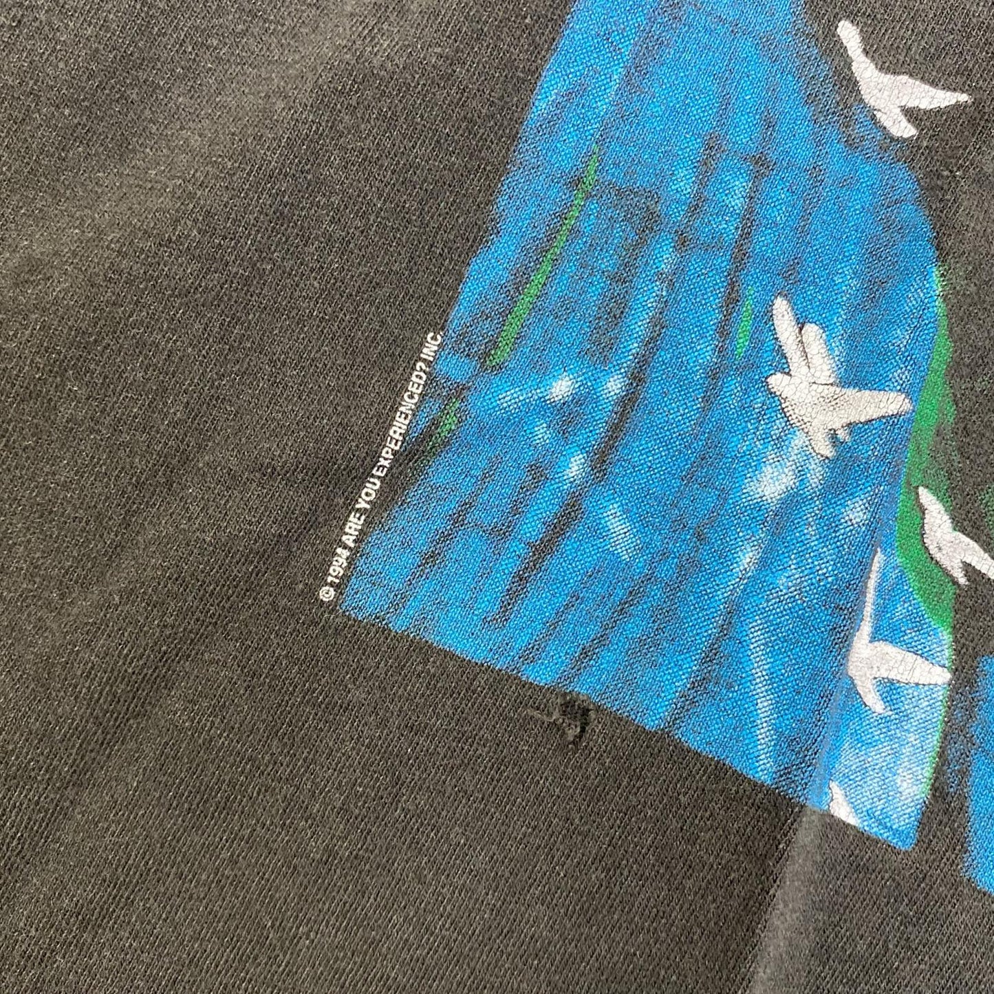 jimi hendrix:sweet angel hanes 半袖Ｔシャツ ブラック サイズ：L【加古川店】