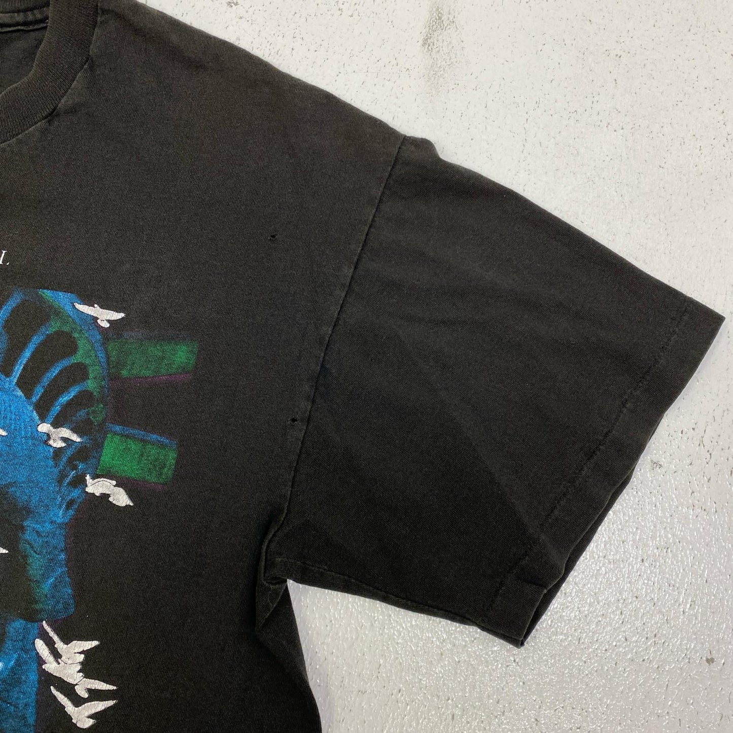 jimi hendrix:sweet angel hanes 半袖Ｔシャツ ブラック サイズ：L【加古川店】