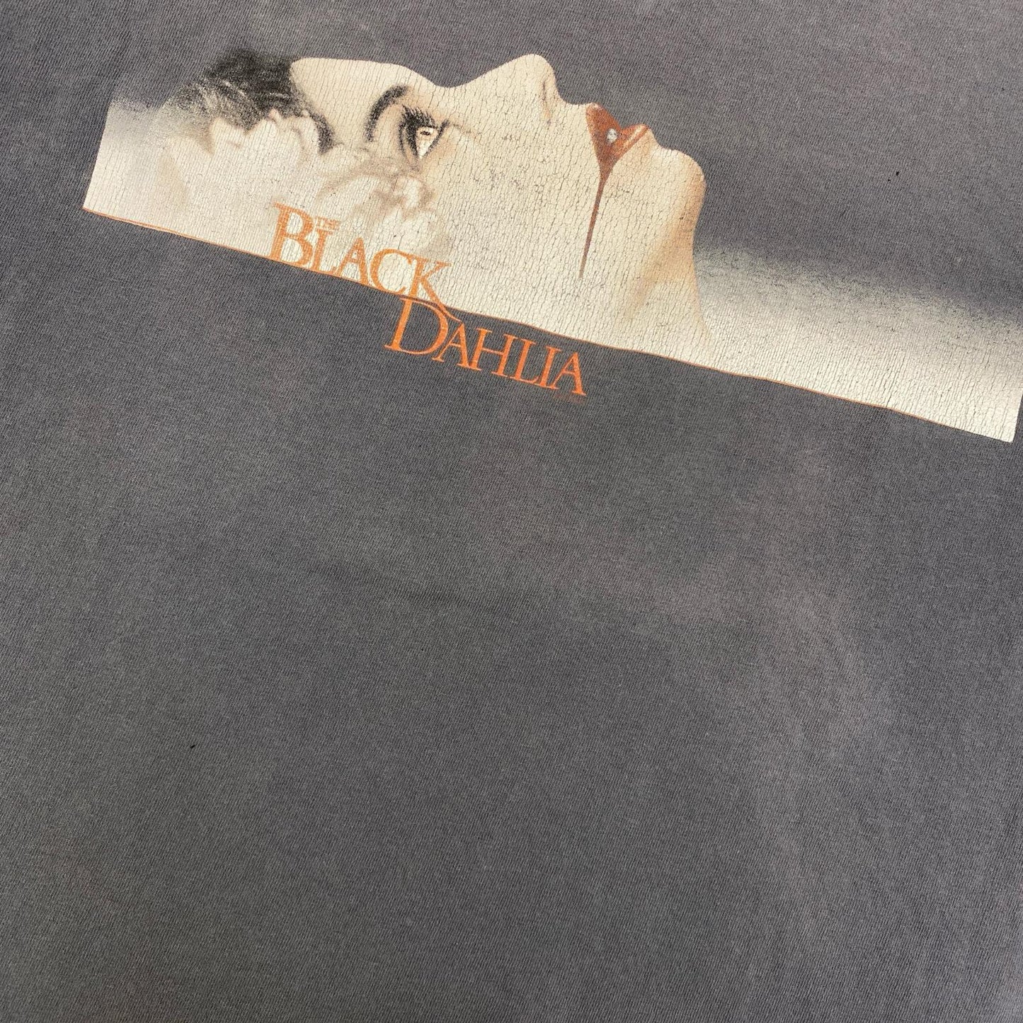 the black dahlia:Elizabeth Short tennessee river 半袖Ｔシャツ グレー サイズ：L【加古川店】