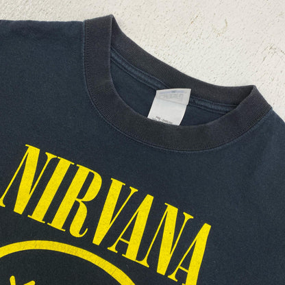 nirvana:smile anvil 半袖Ｔシャツ ブラック サイズ：S【加古川店】