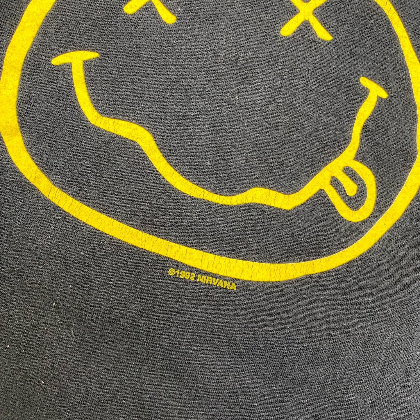 nirvana:smile anvil 半袖Ｔシャツ ブラック サイズ：S【加古川店】