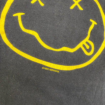 nirvana:smile anvil 半袖Ｔシャツ ブラック サイズ：S【加古川店】