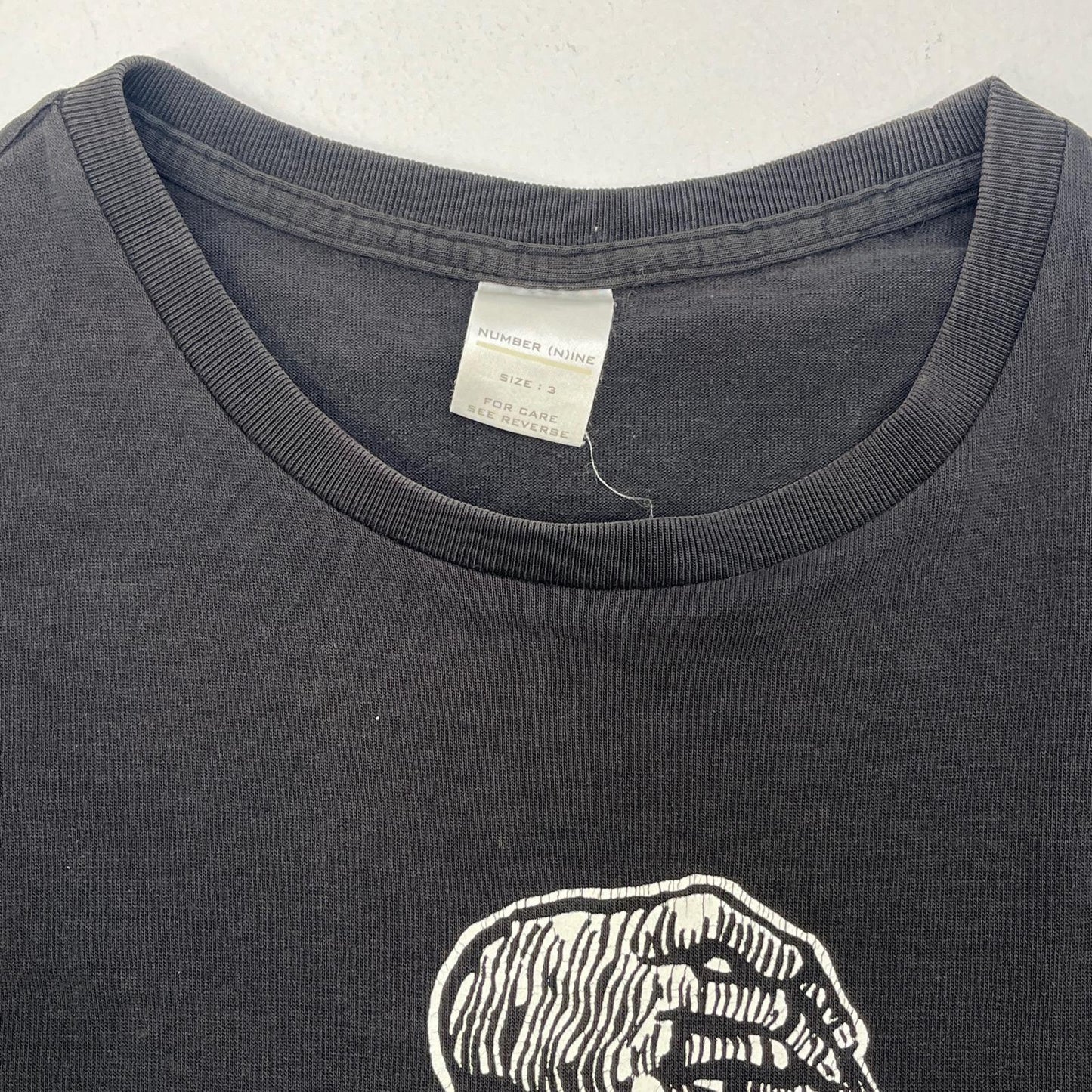 NUMBER(N)INE | ナンバーナイン タイム期 半袖Ｔシャツ ブラック【加古川店】