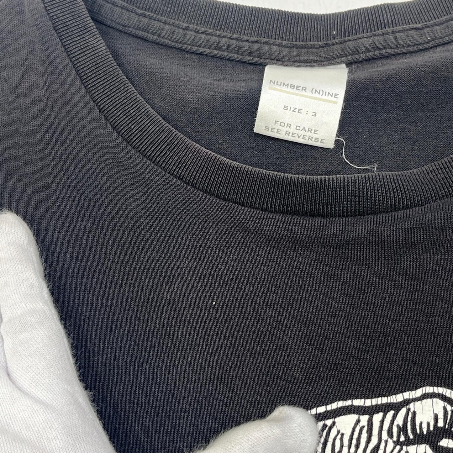NUMBER(N)INE | ナンバーナイン タイム期 半袖Ｔシャツ ブラック【加古川店】