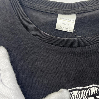 NUMBER(N)INE | ナンバーナイン タイム期 半袖Ｔシャツ ブラック【加古川店】
