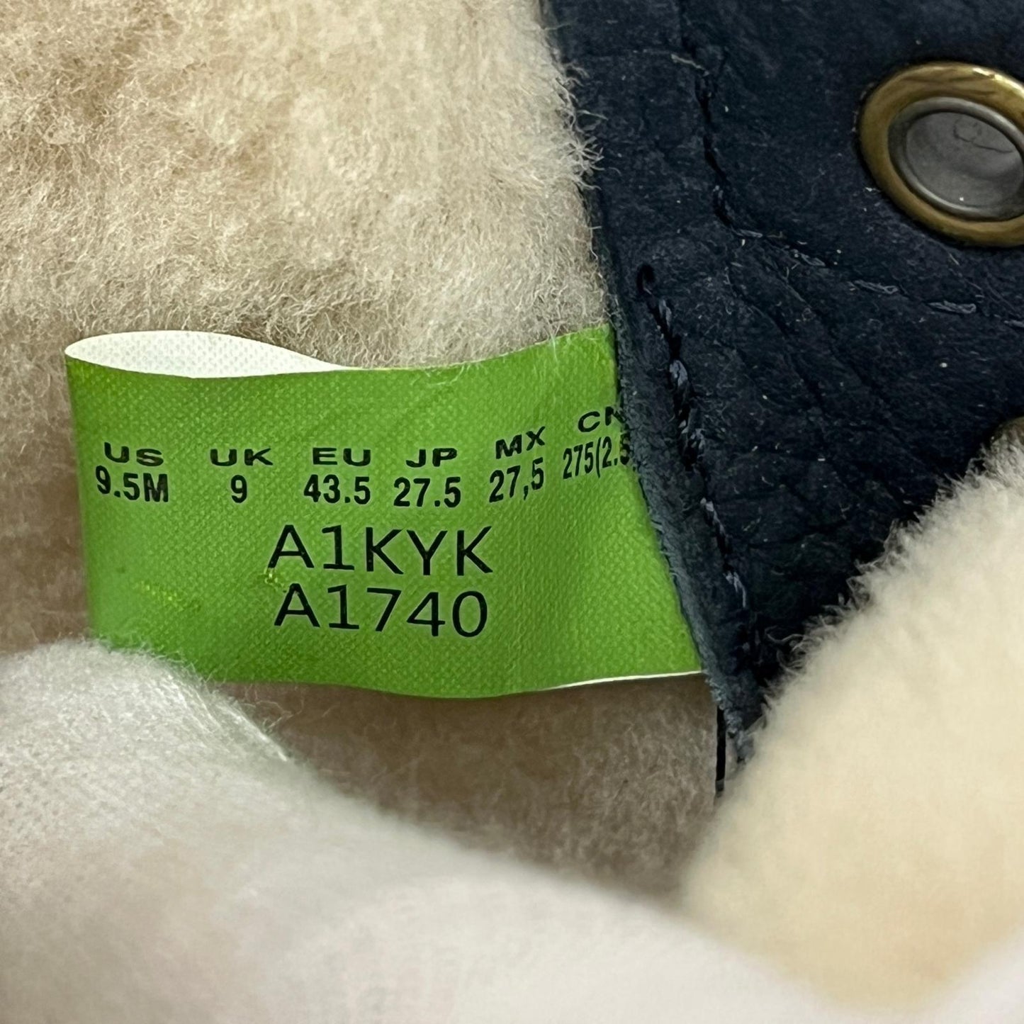 Timberland | ティンバーランド Kith × Timberland 6 Boot Shearling "Navy" ブーツ TB0A1KYK ダークネイビー 27.5cm【加古川店】