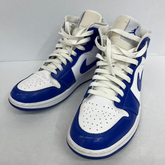 NIKE | ナイキ Women's Air Jordan 1 Mid スニーカー BQ6472-104 ブルー 27cm【加古川店】