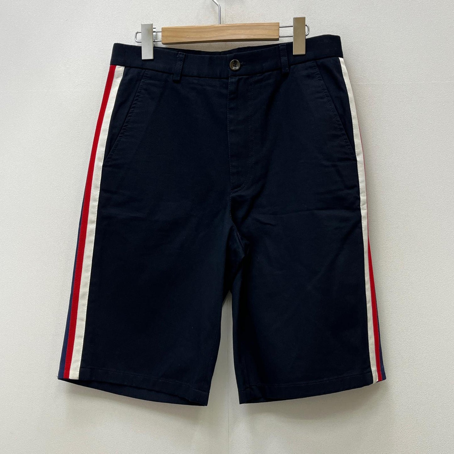 GUCCI | グッチ SIDE LINE COTTON SHORT PT ミケーレ期 ショートパンツ 521701 Z3786 ダークネイビー サイズ：44【加古川店】