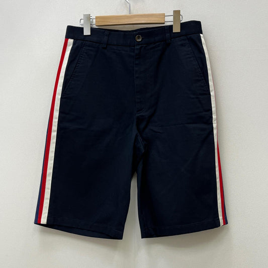 GUCCI | グッチ SIDE LINE COTTON SHORT PT ミケーレ期 ショートパンツ 521701 Z3786 ダークネイビー サイズ：44【加古川店】