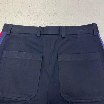 GUCCI | グッチ SIDE LINE COTTON SHORT PT ミケーレ期 ショートパンツ 521701 Z3786 ダークネイビー サイズ：44【加古川店】