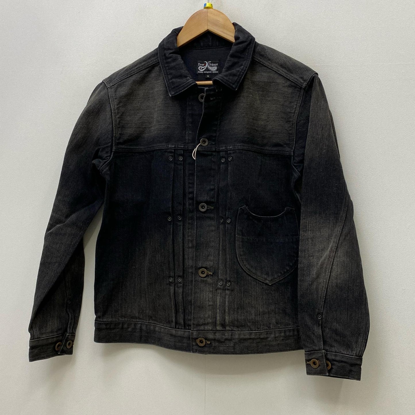 DRESS HIPPY | ドレスヒッピー OLD MAN JACKET VINTAGE デニム ブラック サイズ：S【加古川店】