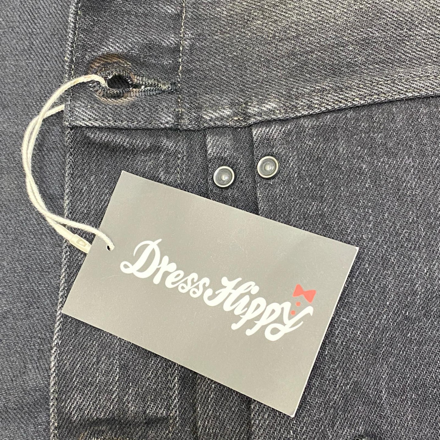 DRESS HIPPY | ドレスヒッピー OLD MAN JACKET VINTAGE デニム ブラック サイズ：S【加古川店】