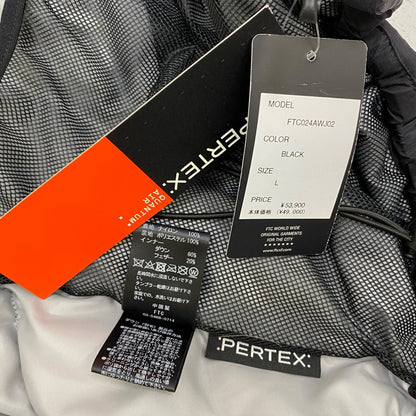 FTC | エフティーシー PERTEX DOWN JACKET ダウンジャケット FTC024AWJ02 ブラック サイズ：L【加古川店】