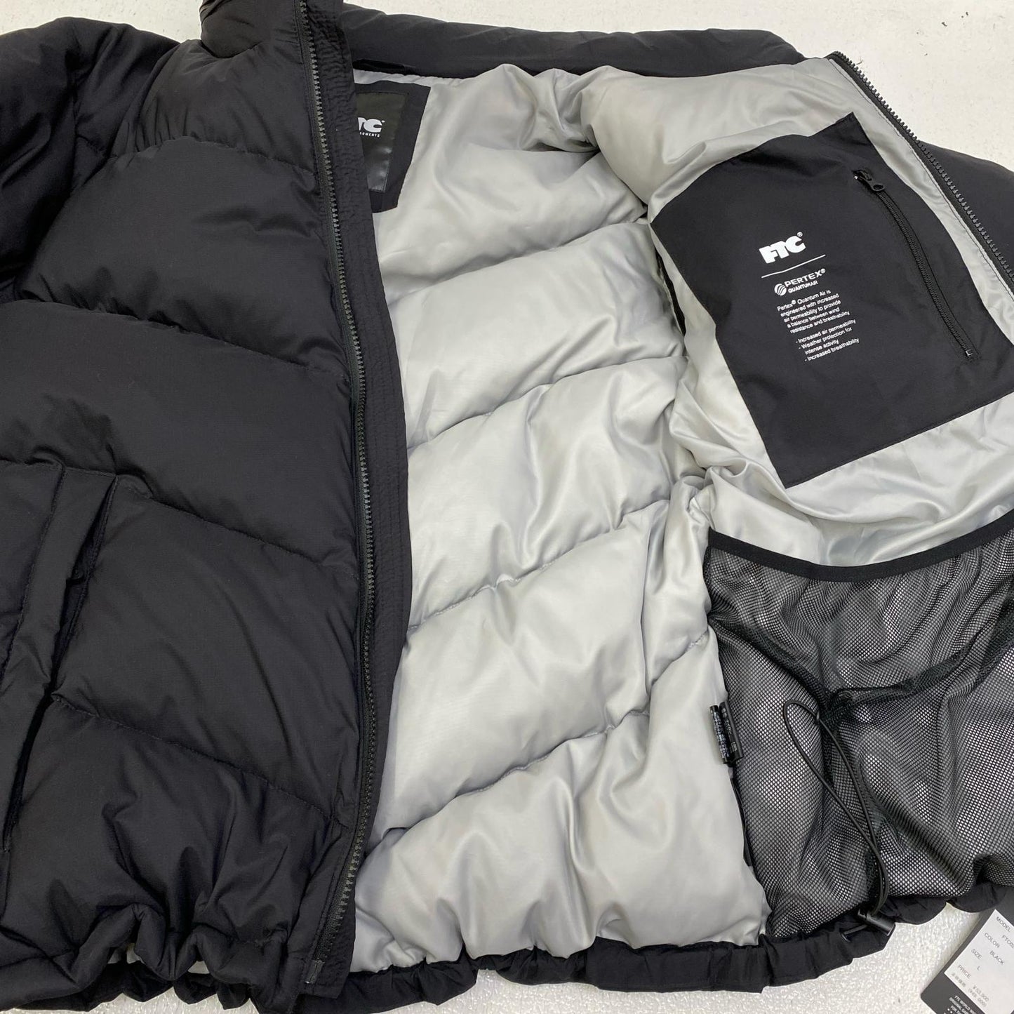FTC | エフティーシー PERTEX DOWN JACKET ダウンジャケット FTC024AWJ02 ブラック サイズ：L【加古川店】