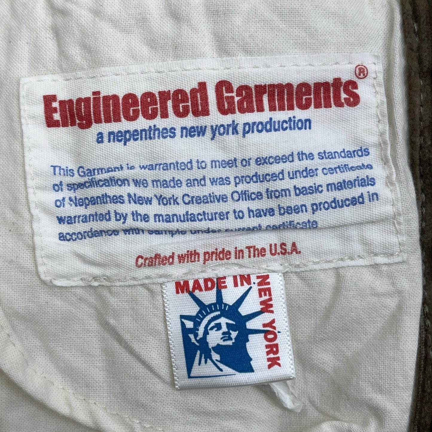 Engineered Garments | エンジニアードガーメンツ ベッドフォード その他アウター ブラウン サイズ：XS【加古川店】