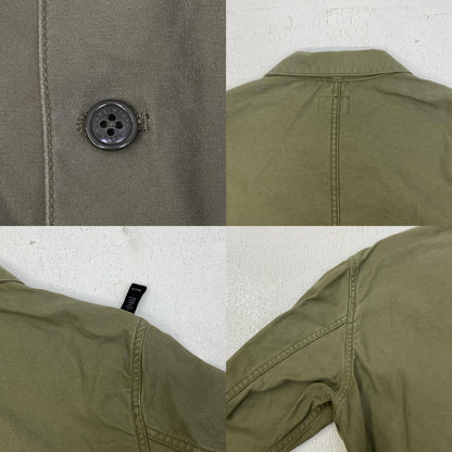 W)TAPS | ダブルタップス BUDS LS/SHIRT.COTTON.SATIN ミリタリージャケット 813-1845-03-4875 カーキ サイズ：2【加古川店】