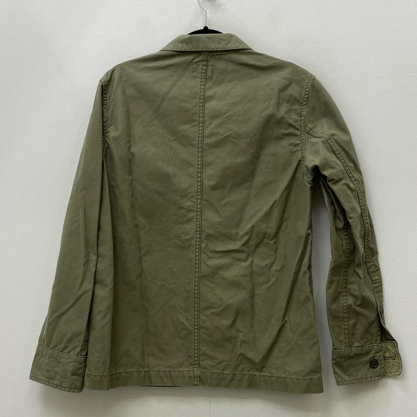 W)TAPS | ダブルタップス BUDS LS/SHIRT.COTTON.SATIN ミリタリージャケット 813-1845-03-4875 カーキ サイズ：2【加古川店】