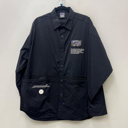 A BATHING APE | アベイシングエイプ 長袖シャツ AAPSTM8441XXK ブラック サイズ：L【加古川店】