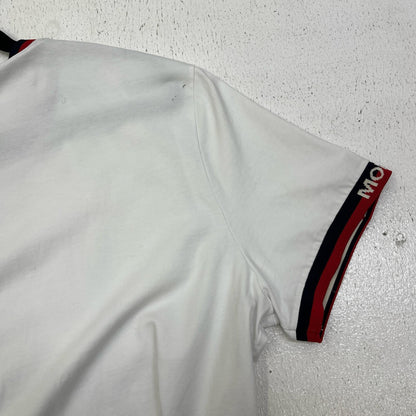 MONCLER | モンクレール maglia t-shirt 国内正規品 半袖Ｔシャツ E10918000700 87296 ホワイト サイズ：XXL【加古川店】
