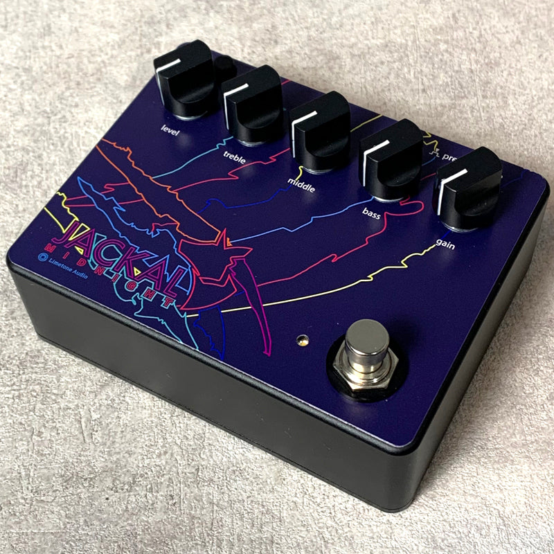 Limetone Audio | ライムトーンオーディオ ベース用ディストーション 楽器 JACKAL MIDNIGHT neon stripe【加古川店】